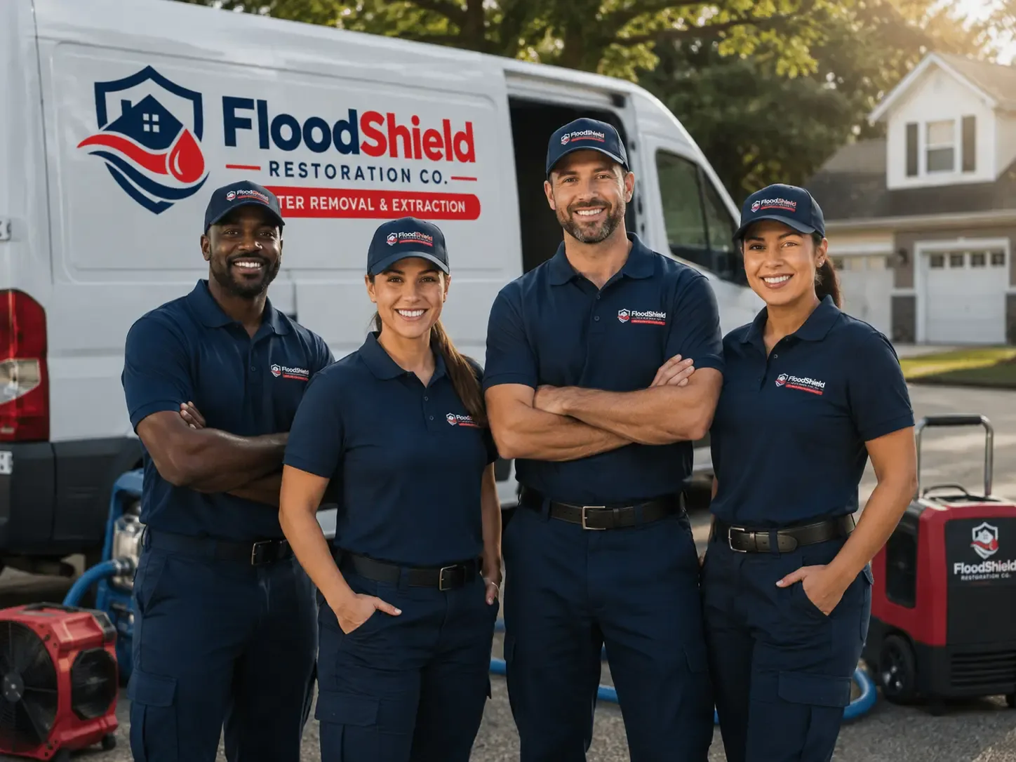 Flood Damage Restoration company in Ostrander, OH