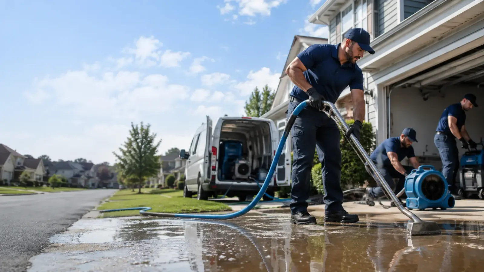 Flood Damage Restoration in Ostrander, OH